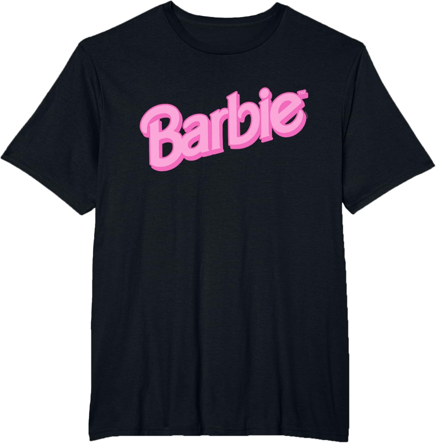 imageBarbie Pink Logo TShirtBlack
