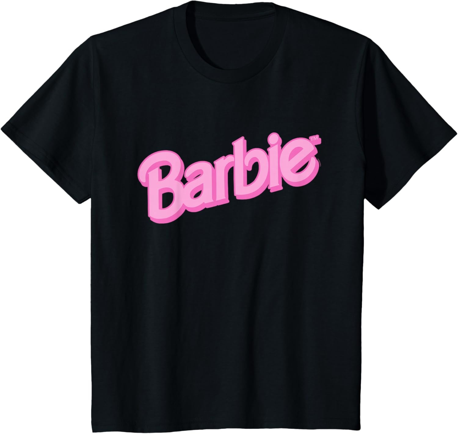 imageBarbie Pink Logo TShirtBlack