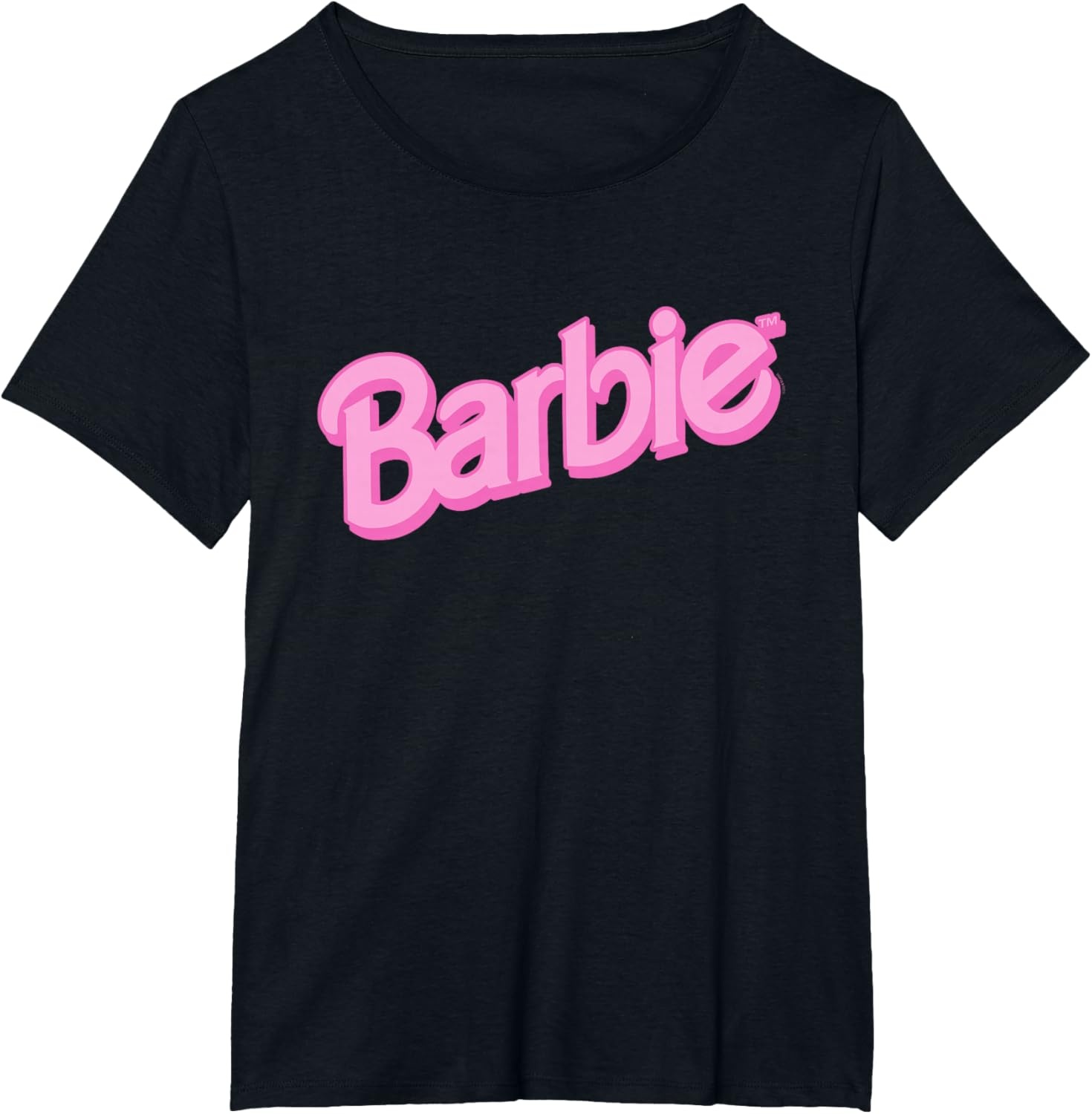 imageBarbie Pink Logo TShirtBlack