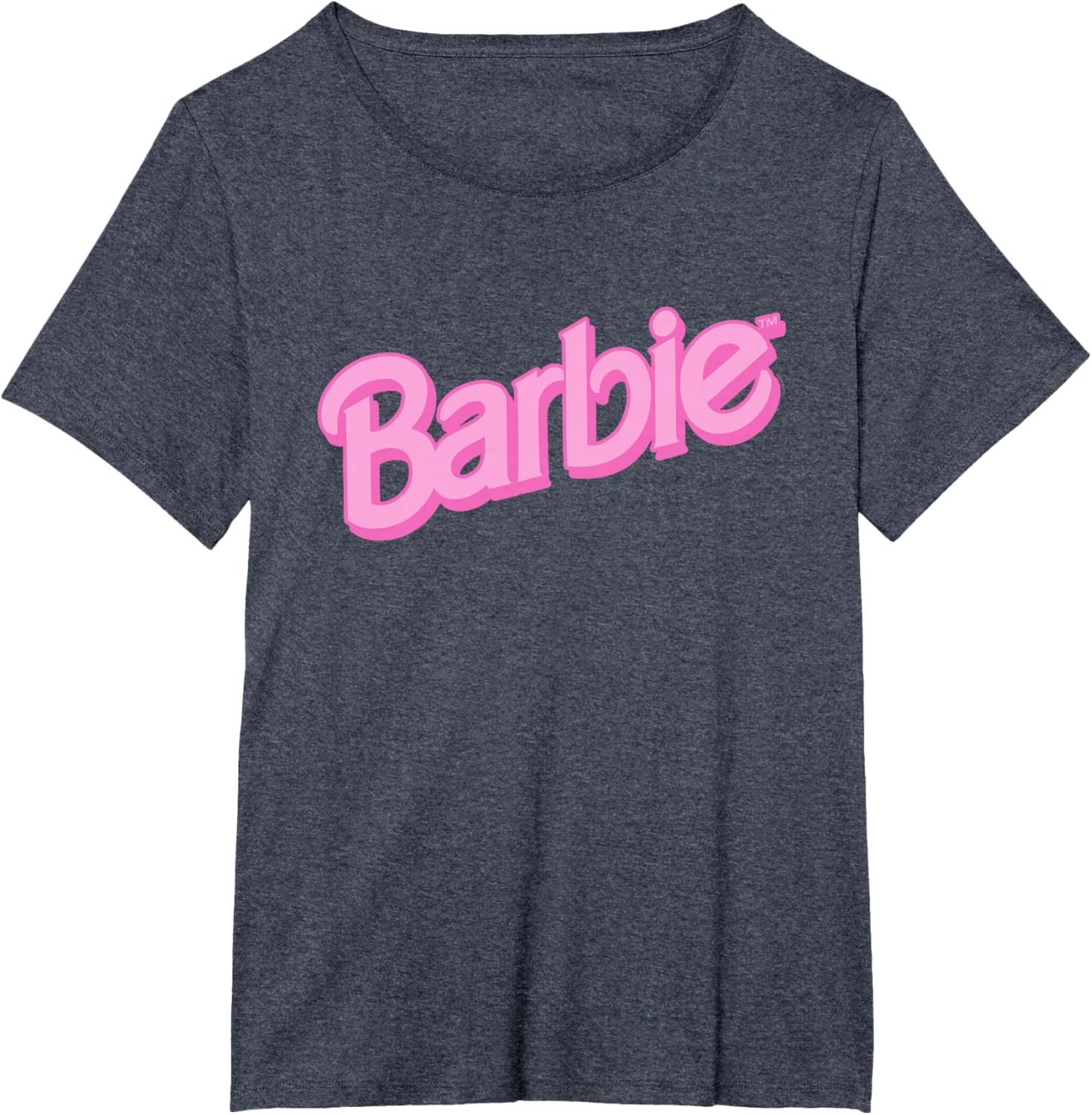 imageBarbie Pink Logo TShirtHeather Blue