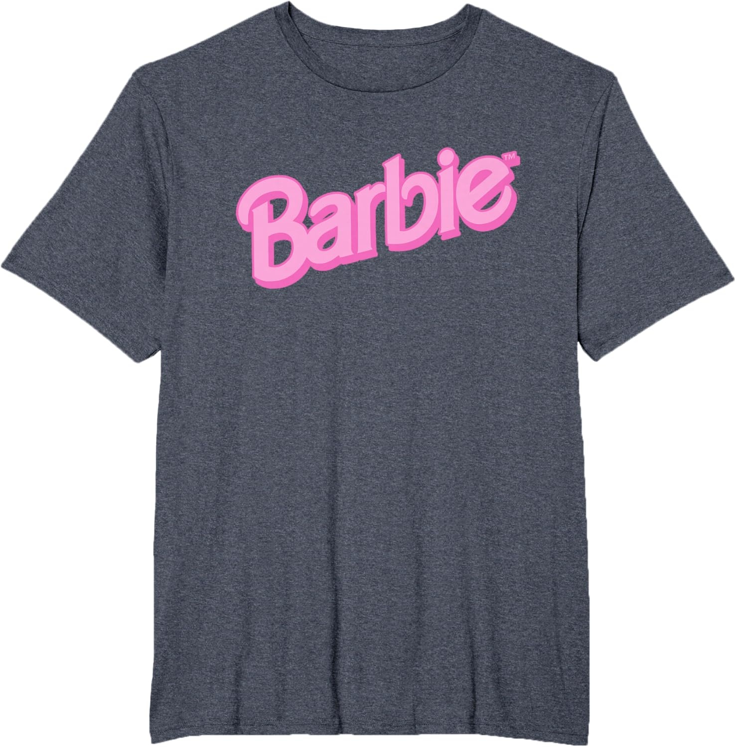 imageBarbie Pink Logo TShirtHeather Blue