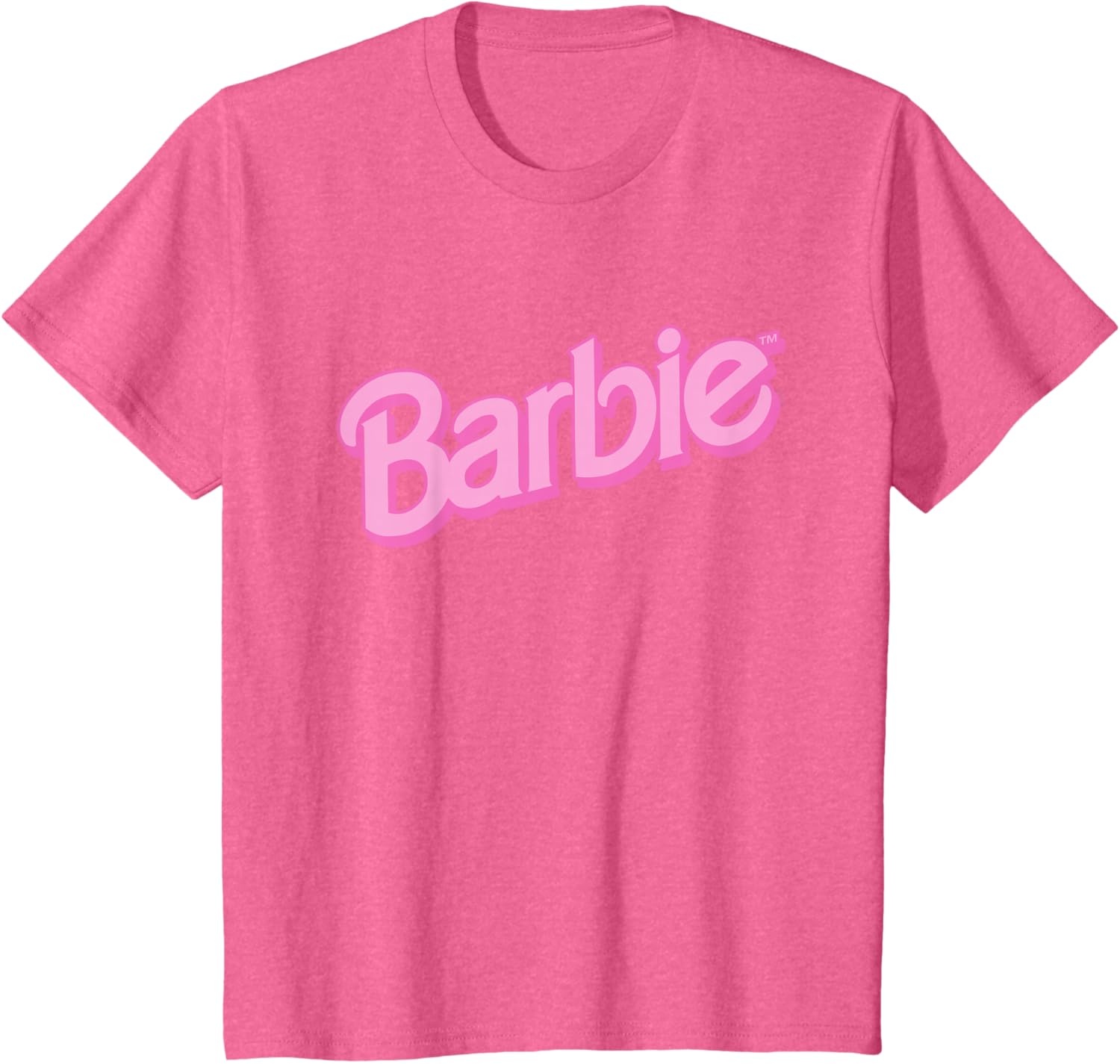 imageBarbie Pink Logo TShirtPink Heather
