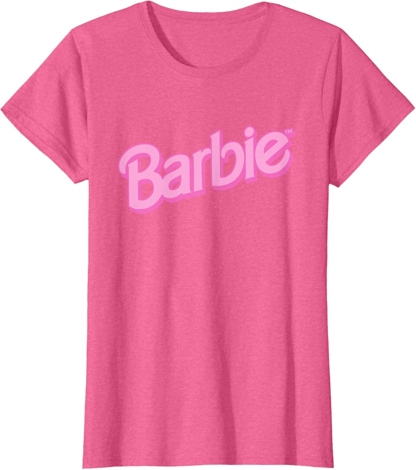imageBarbie Pink Logo TShirtPink Heather
