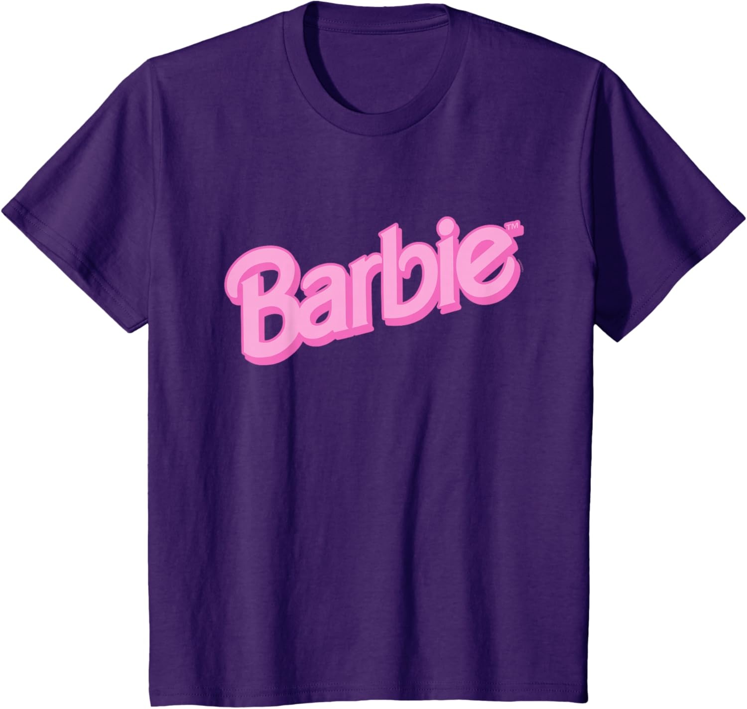 imageBarbie Pink Logo TShirtPurple