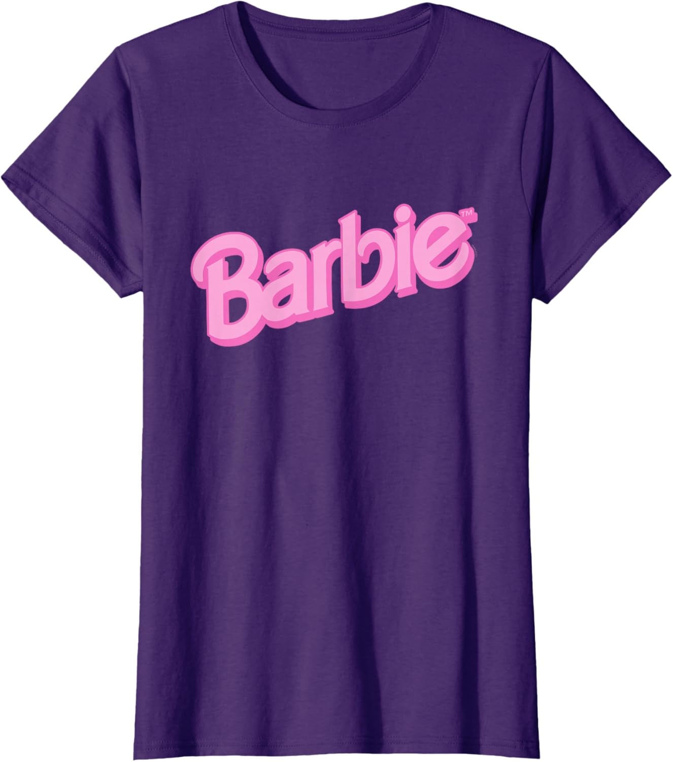 imageBarbie Pink Logo TShirtPurple