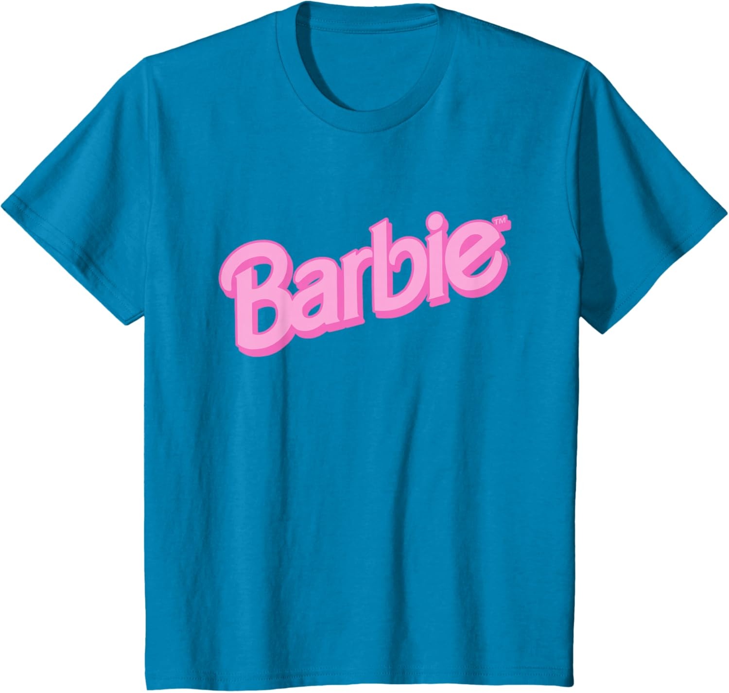 imageBarbie Pink Logo TShirtSapphire Blue
