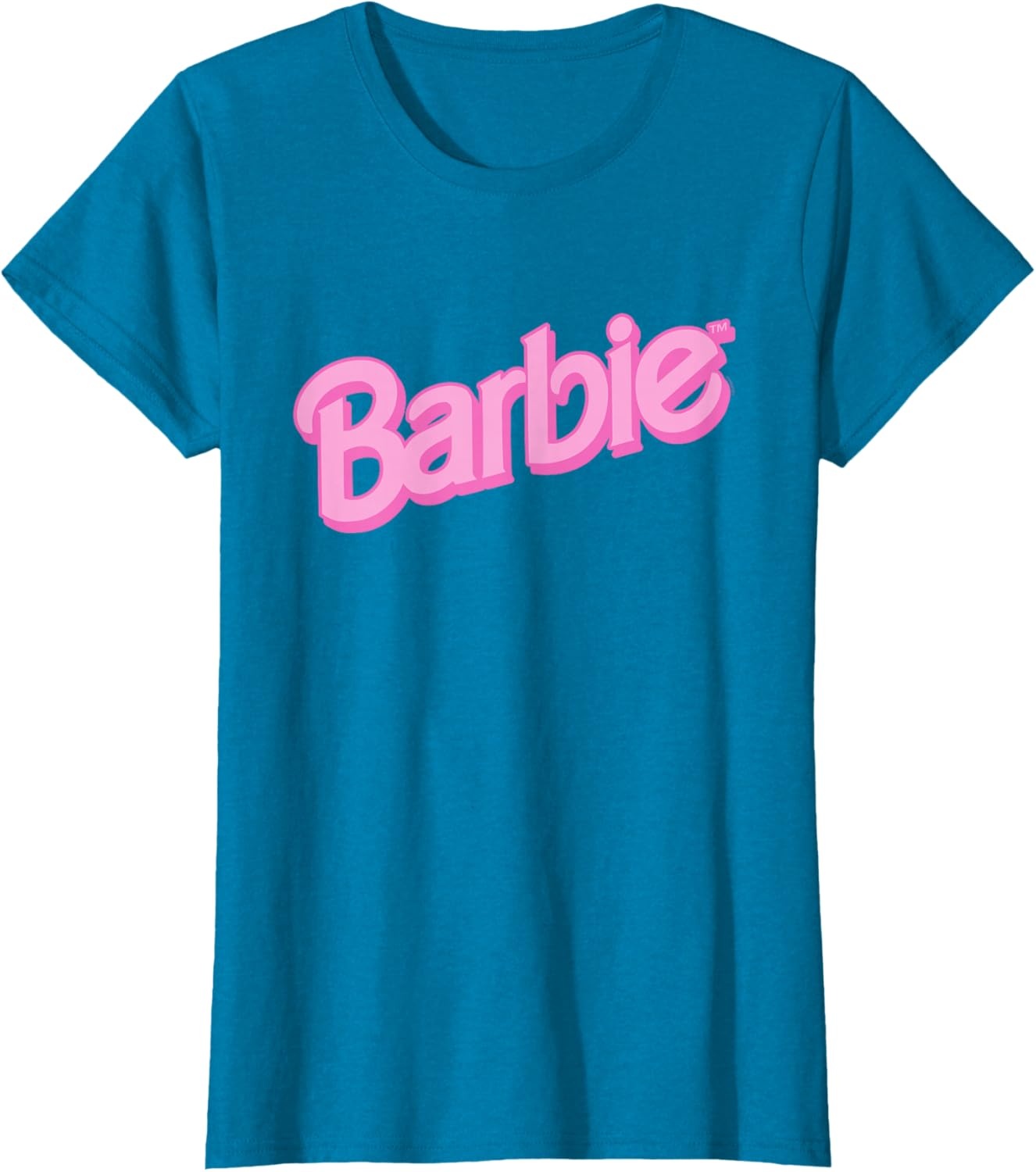 imageBarbie Pink Logo TShirtSapphire Blue
