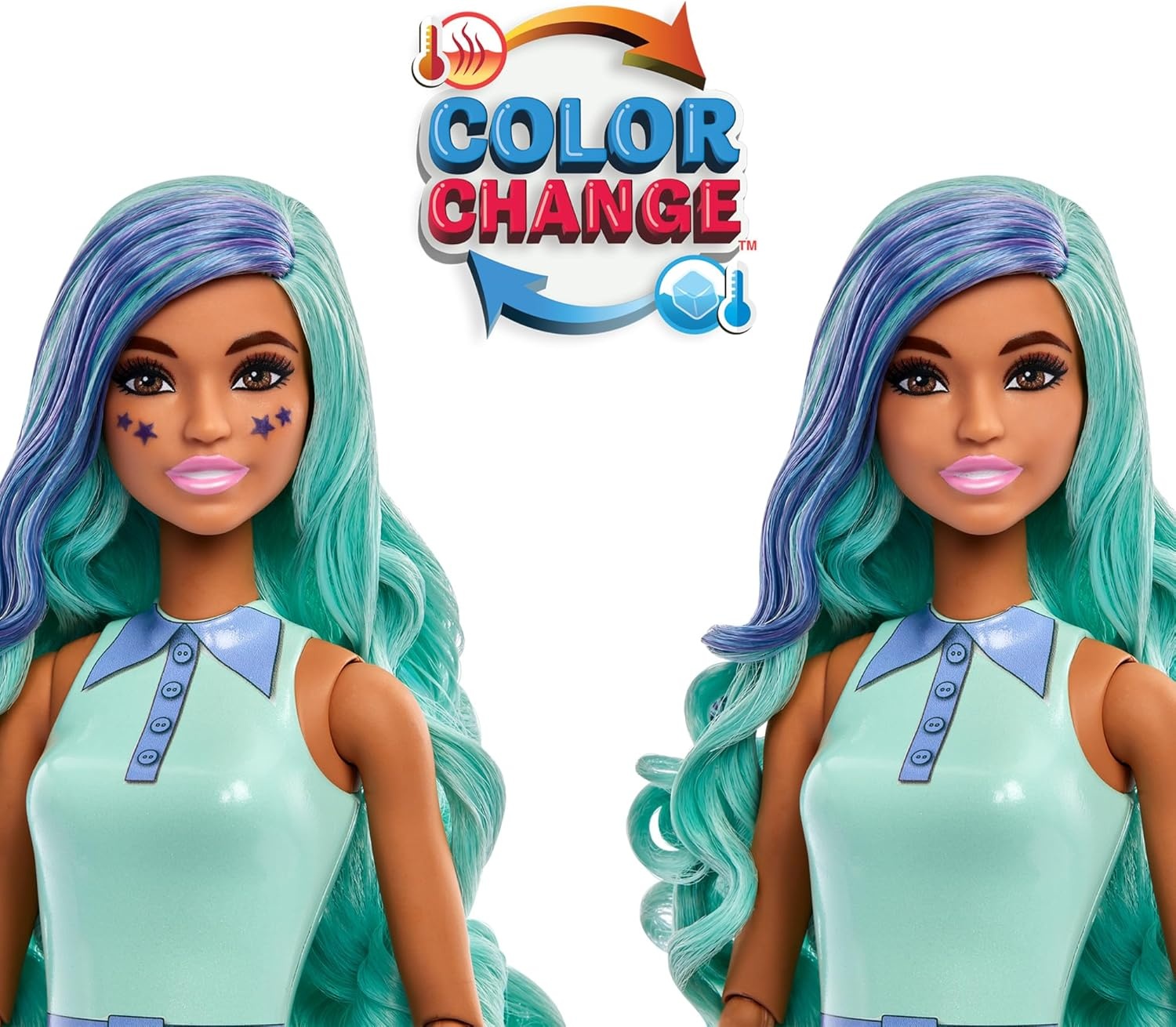 imageBarbie Pop Reveal Bubble Tea Series Doll amp Accessories with Pet 8 Surprises Include Color Change Cup with Storage Styles May VaryGreen Tea