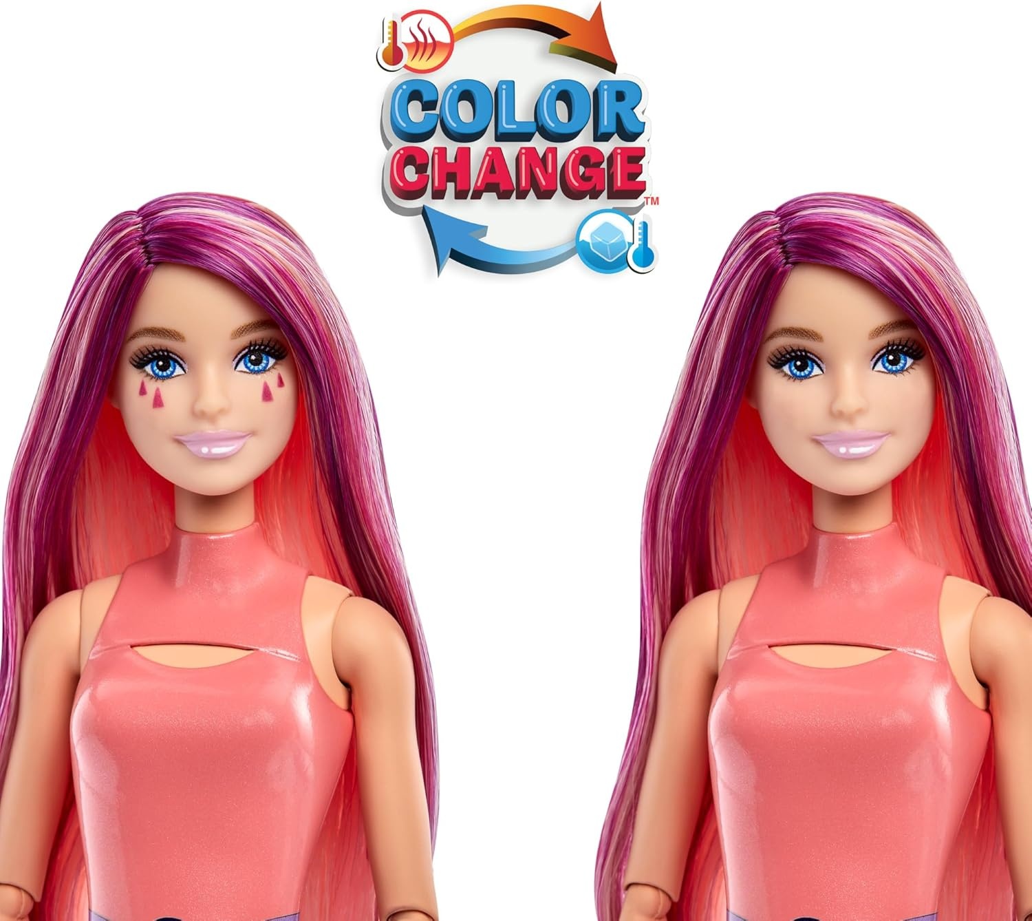 imageBarbie Pop Reveal Bubble Tea Series Doll amp Accessories with Pet 8 Surprises Include Color Change Cup with Storage Styles May VaryMango Mochi