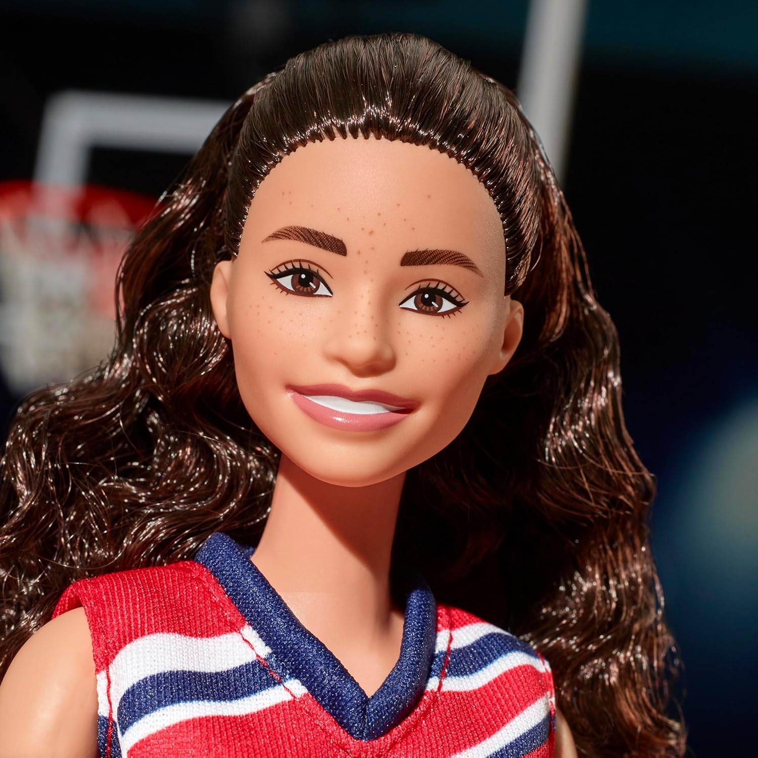 imageBarbie Signature Doll Sue Bird with No 10 Uniform Clothes amp Basketball Accessory