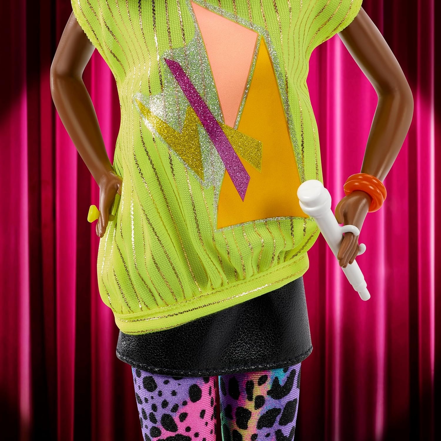 imageBarbie Signature Doll and the Rockers Collectible Repro Doll 40th Anniversary of 1986 Line Doll Stand and Displayable PackagingDeeDee