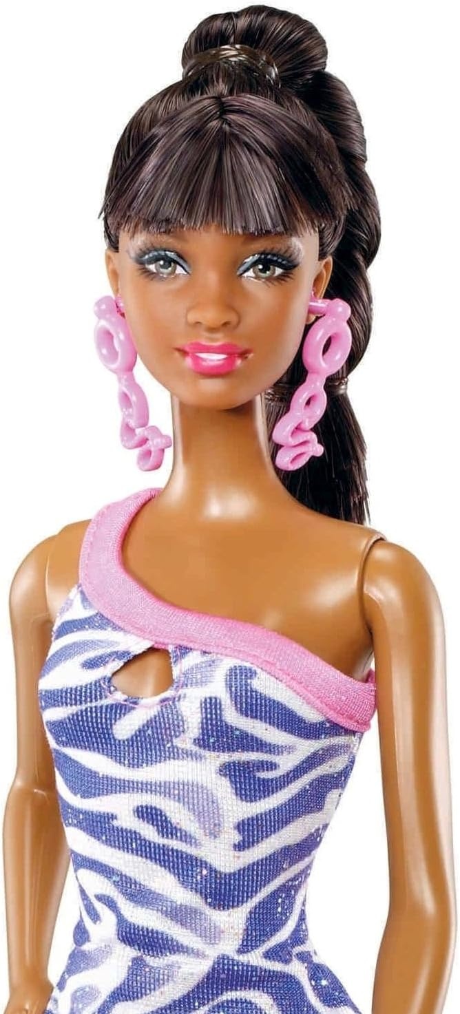 imageBarbie Signature Fashion Doll Ted Lasso Wearing Blue Tracksuit with AFC Richmond Logo Collectible in Displayable PackagingBlue