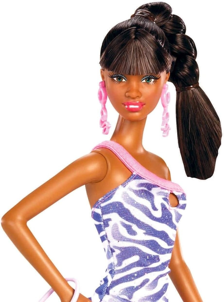 imageBarbie Signature Fashion Doll Ted Lasso Wearing Blue Tracksuit with AFC Richmond Logo Collectible in Displayable PackagingBlue