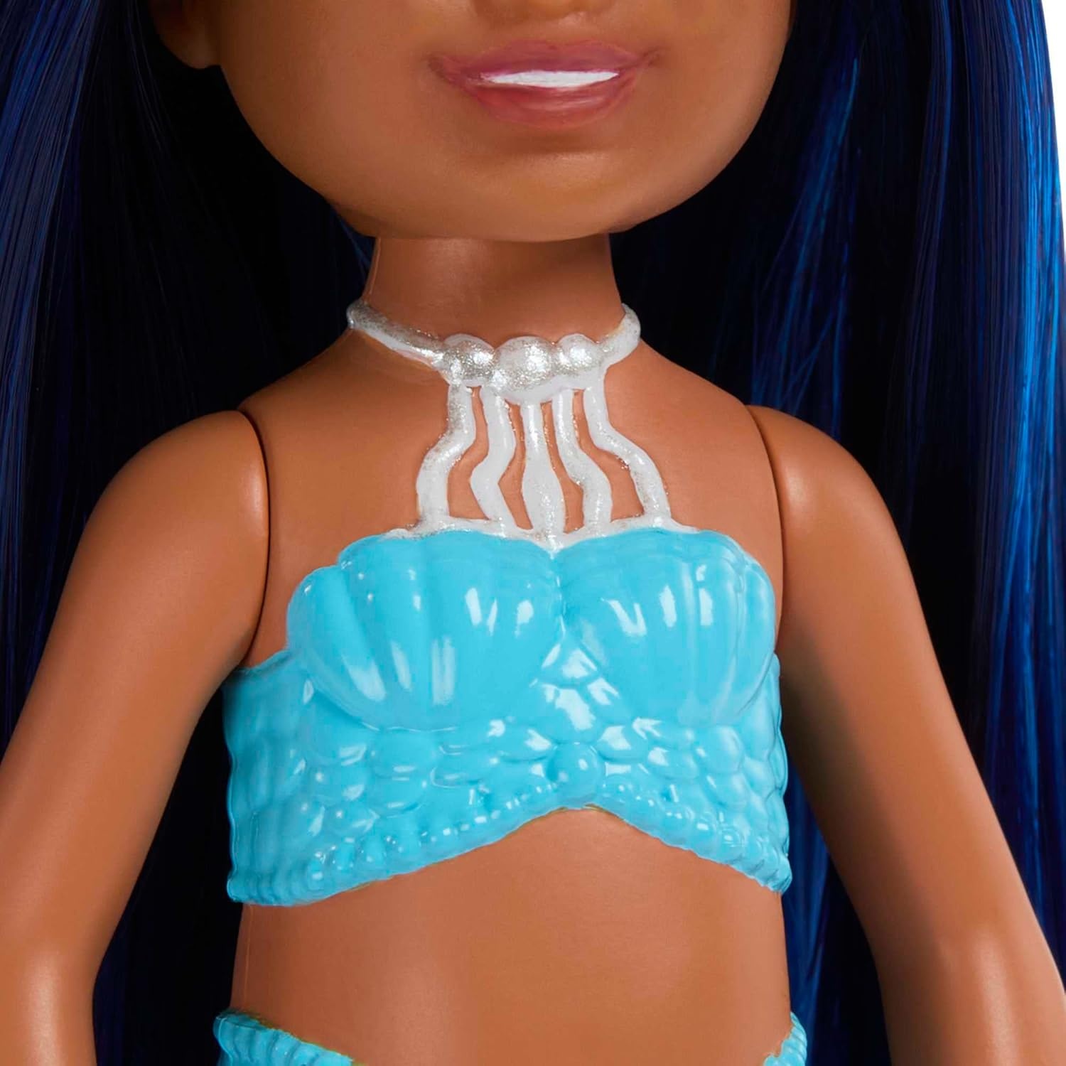 imageBarbie UnicornInspired Chelsea Doll with Lavender Hair Unicorn Toys Horn Headband and Detachable TailBlue Hair Mermaid