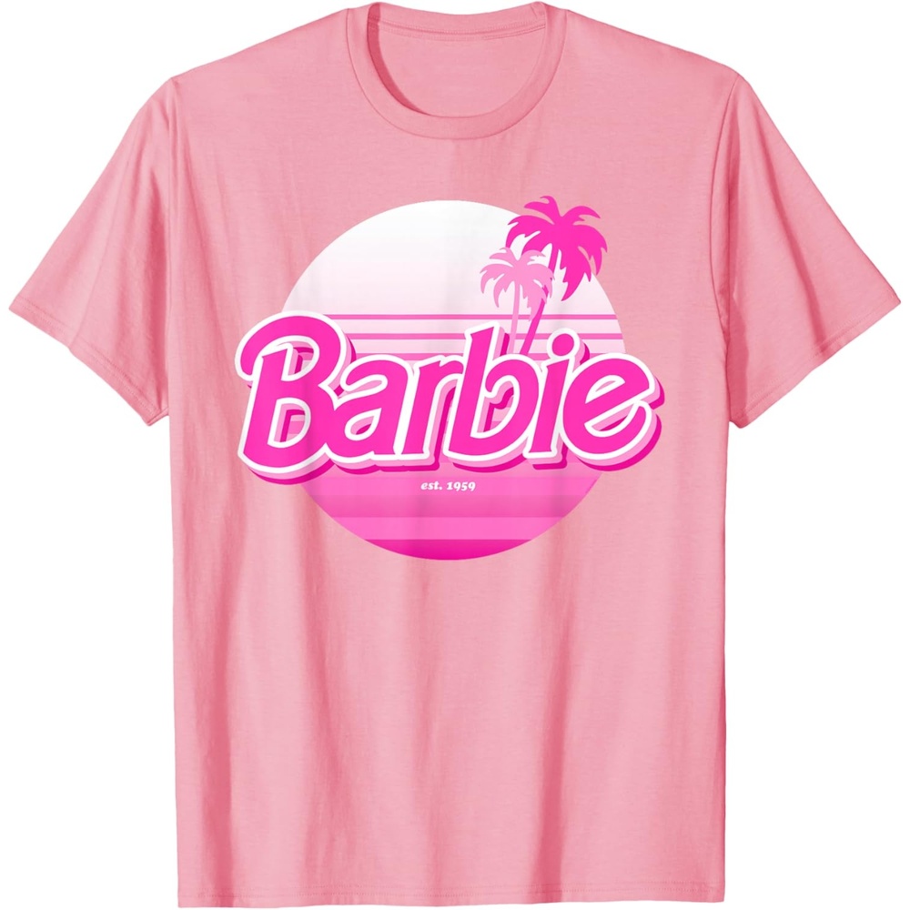 imageBarbie Barbie Summer Logo TShirtPink