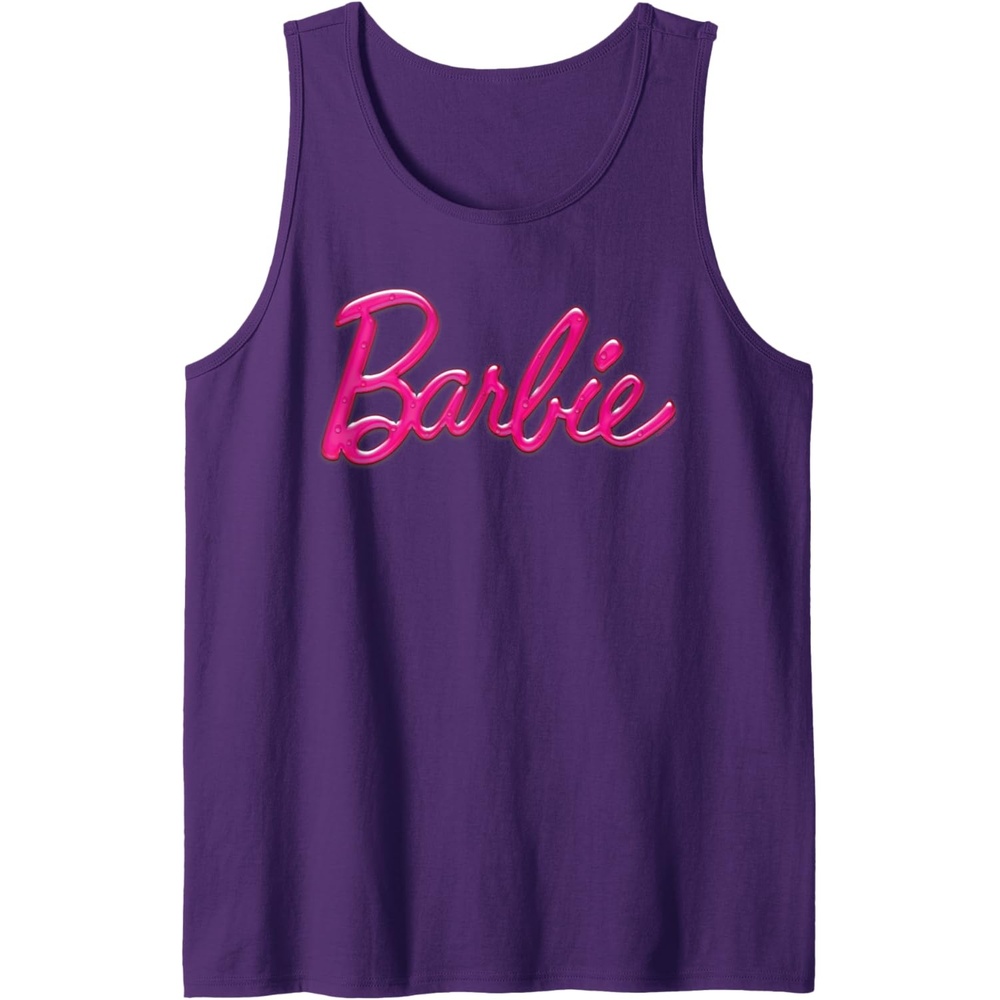 imageBarbie Classic Logo Tank TopPurple