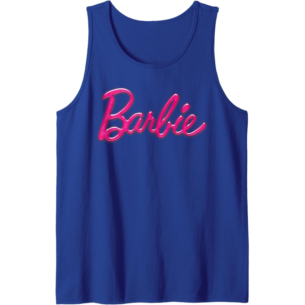 imageBarbie Classic Logo Tank TopRoyal Blue