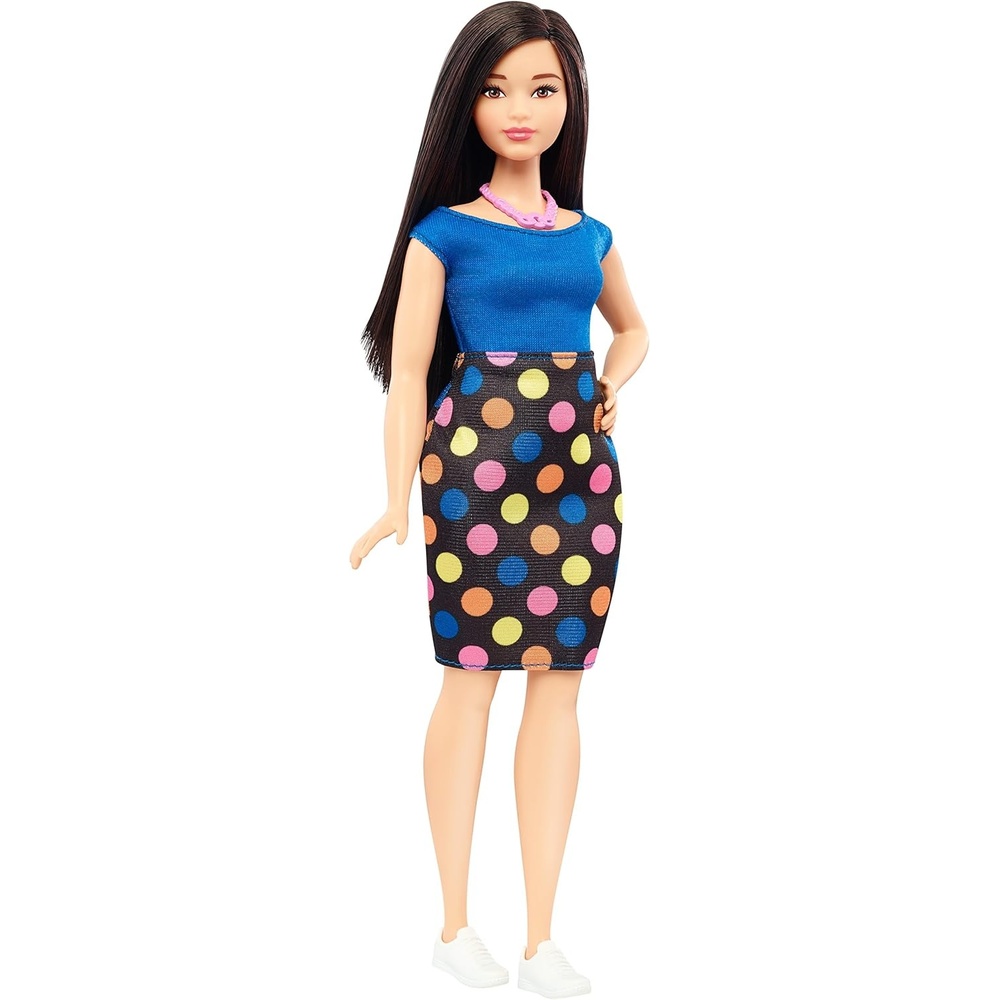 imageBarbie Fashionistas Dolls Toy for Kids 3 to 8 Years OldBlue Multi Color