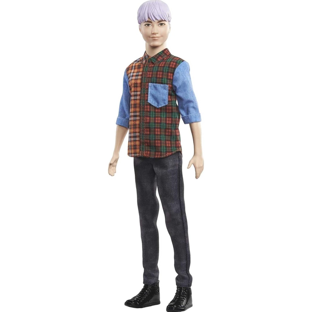 imageBarbie Fashionistas Dolls Toy for Kids 3 to 8 Years OldPurple
