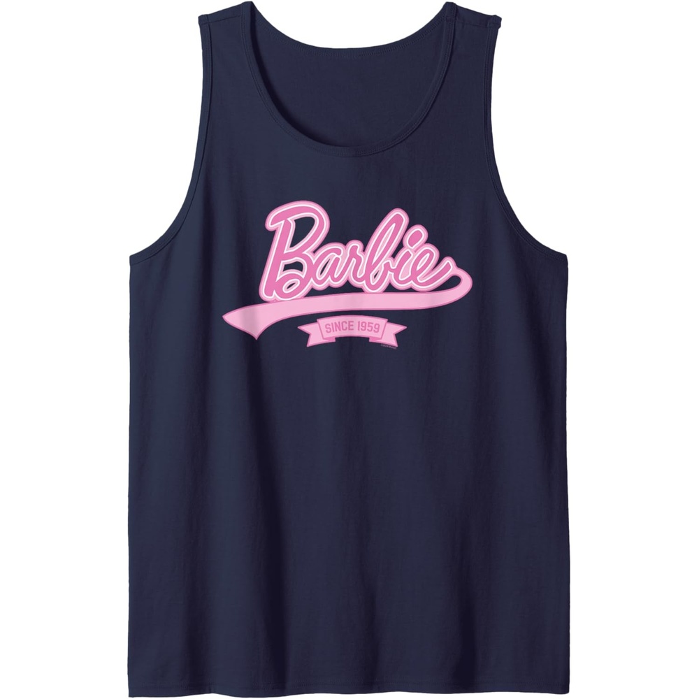 imageBarbie Logo Since 1959 Tank TopNavy Blue