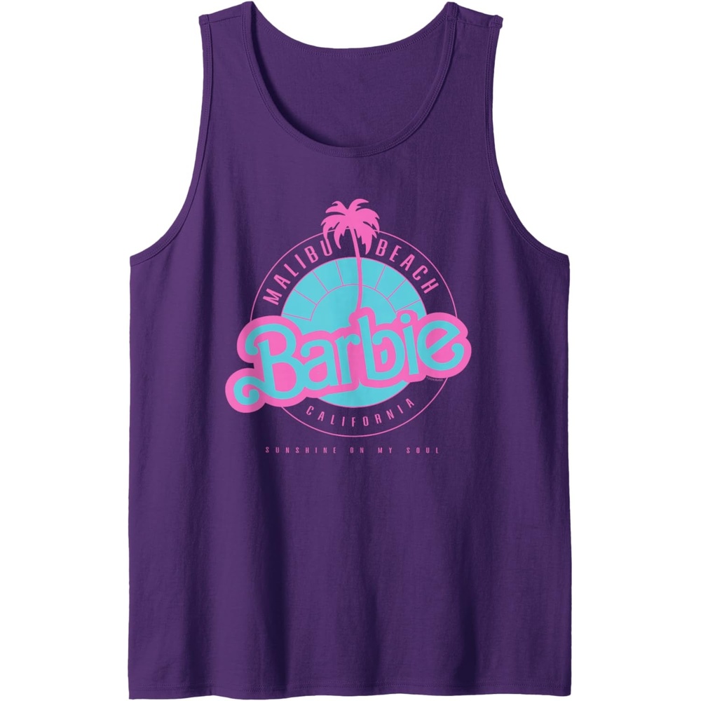 imageBarbie Malibu Beach California Tank TopPurple