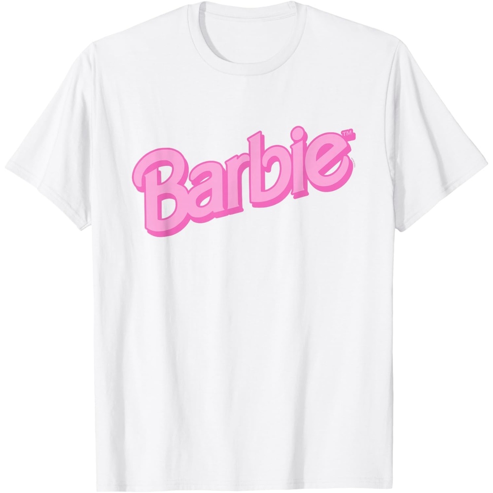 imageBarbie Pink Logo TShirtWhite