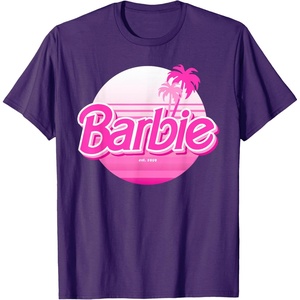 Barbie – Barbie Summer Logo T-Shirt(Purple)