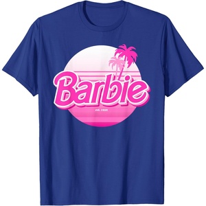 Barbie – Barbie Summer Logo T-Shirt(Royal Blue)