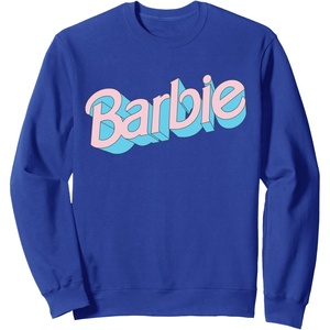 Barbie – Pink and Blue Logo Sweatshirt(Royal Blue)