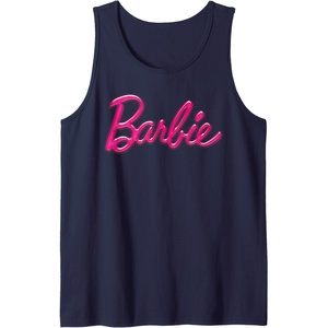 Barbie Classic Logo Tank Top(Navy Blue)