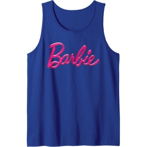 Barbie Classic Logo Tank Top(Royal Blue)