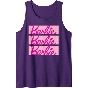 Barbie Classic Multi Logo Tank Top(Purple)