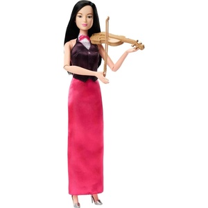 Barbie Doll & Accessories, Career Pastry Chef Doll with Hat, and Cake Slice(Musician)