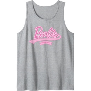 Barbie Logo – Since 1959 Tank Top(Heather Grey)