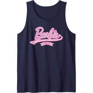 Barbie Logo – Since 1959 Tank Top(Navy Blue)