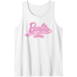Barbie Logo – Since 1959 Tank Top(White)