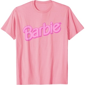 Barbie Pink Logo T-Shirt(Pink)