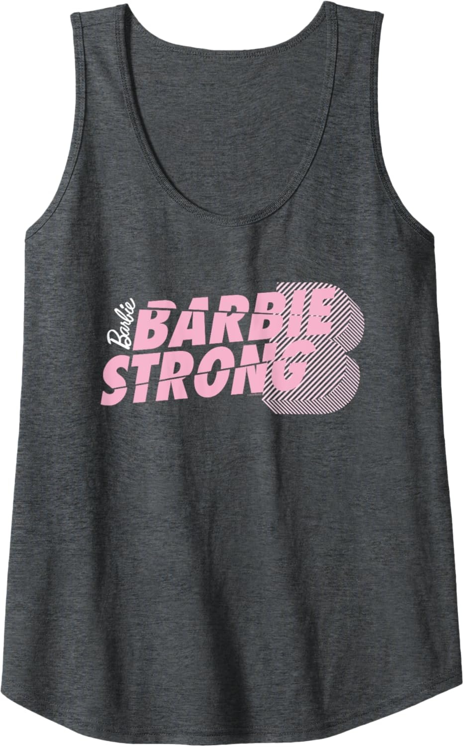 imageBarbie Barbie Strong Tank TopDark Heather Grey