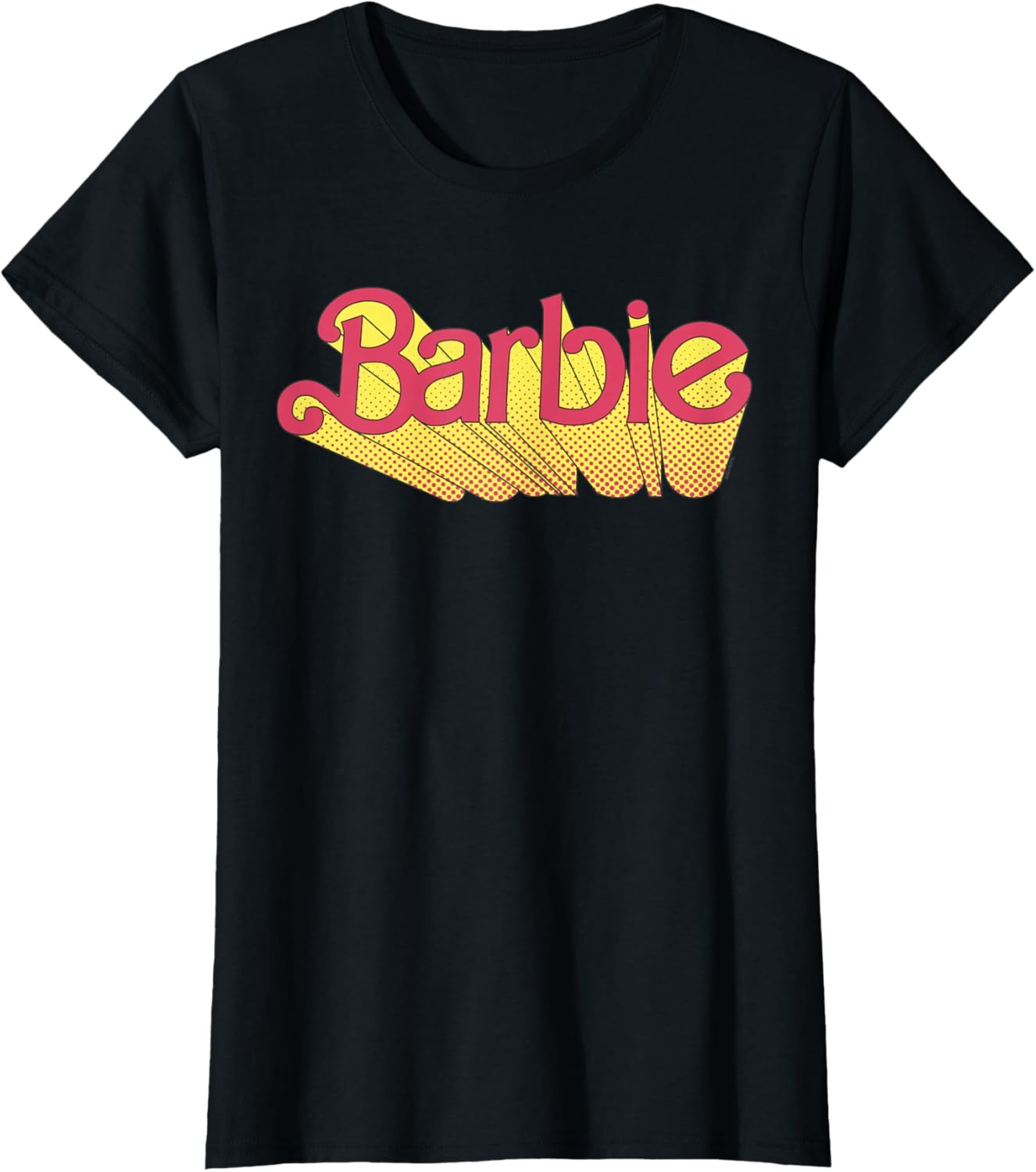 imageBarbie Comic Book Logo TShirtBlack