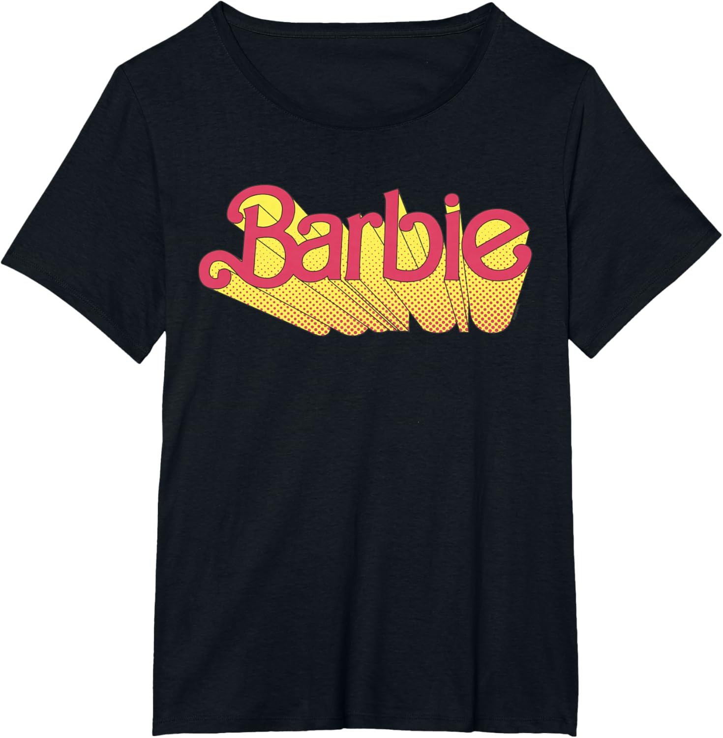 imageBarbie Comic Book Logo TShirtBlack
