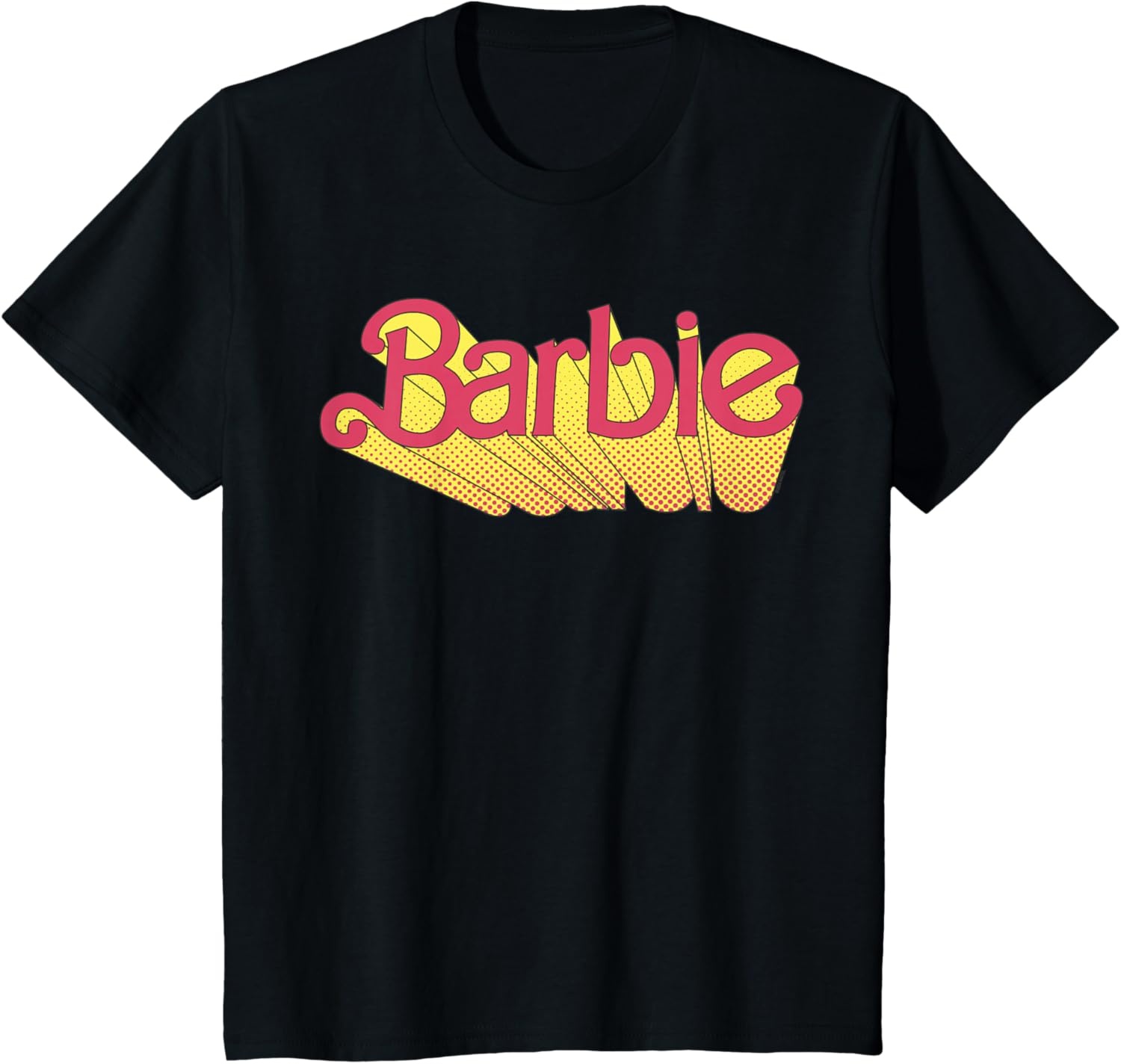 imageBarbie Comic Book Logo TShirtBlack