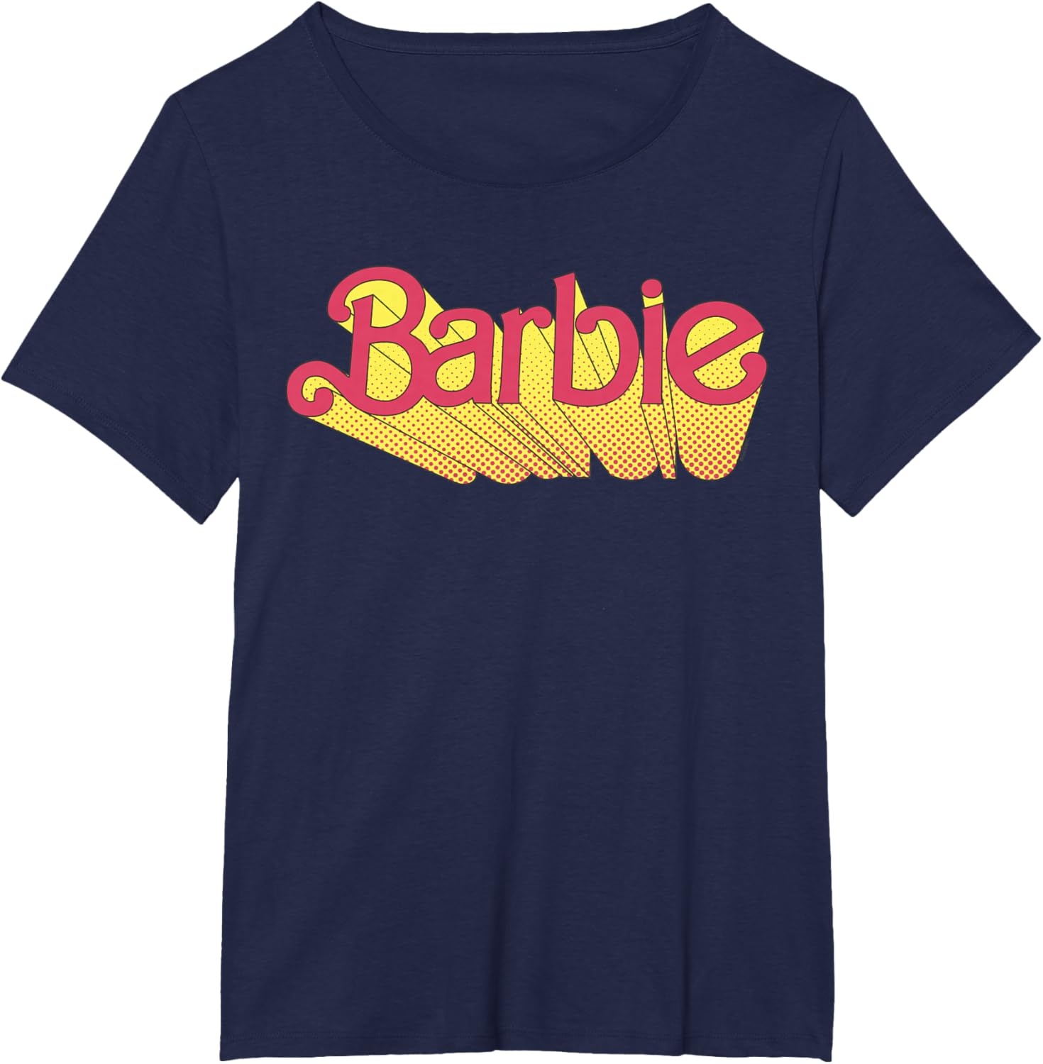 imageBarbie Comic Book Logo TShirtNavy Blue
