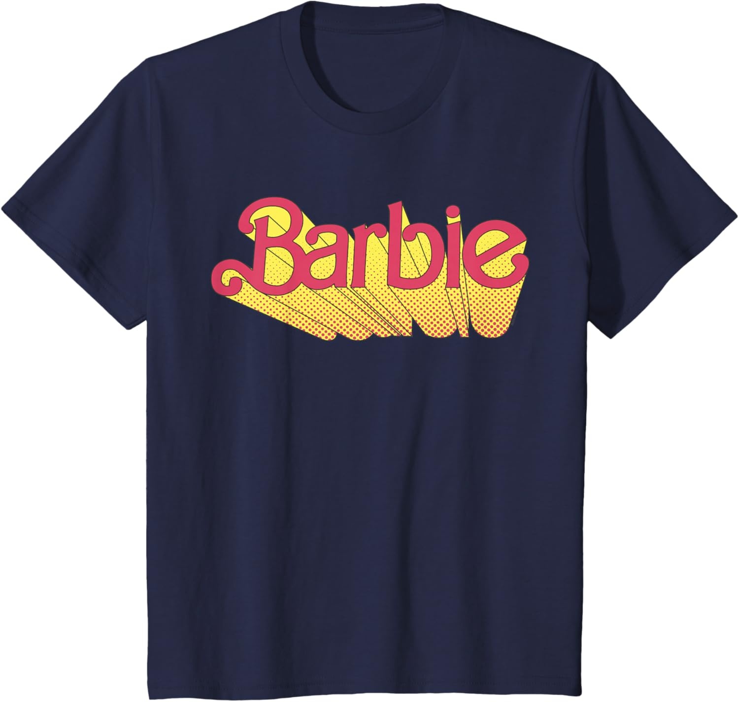 imageBarbie Comic Book Logo TShirtNavy Blue