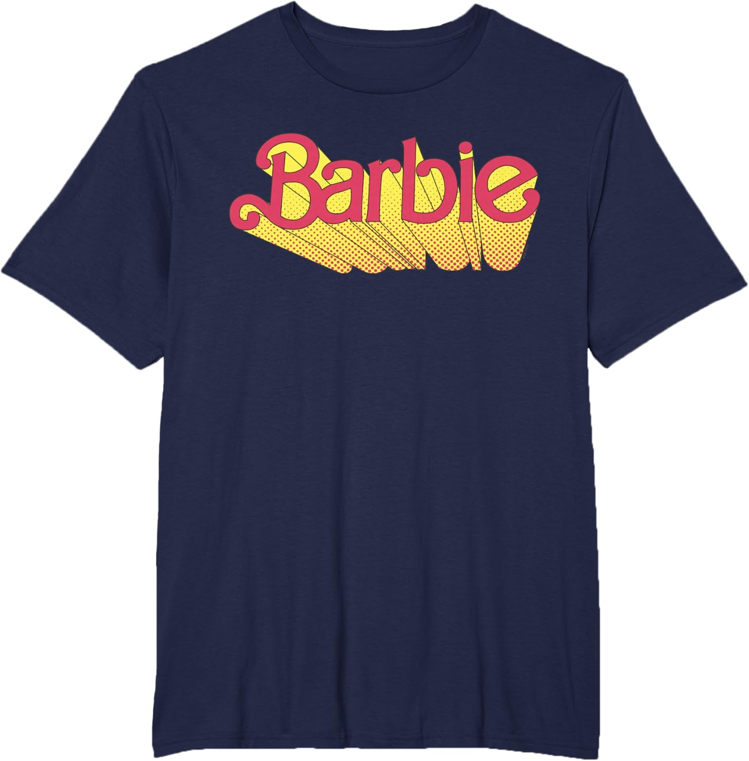 imageBarbie Comic Book Logo TShirtNavy Blue
