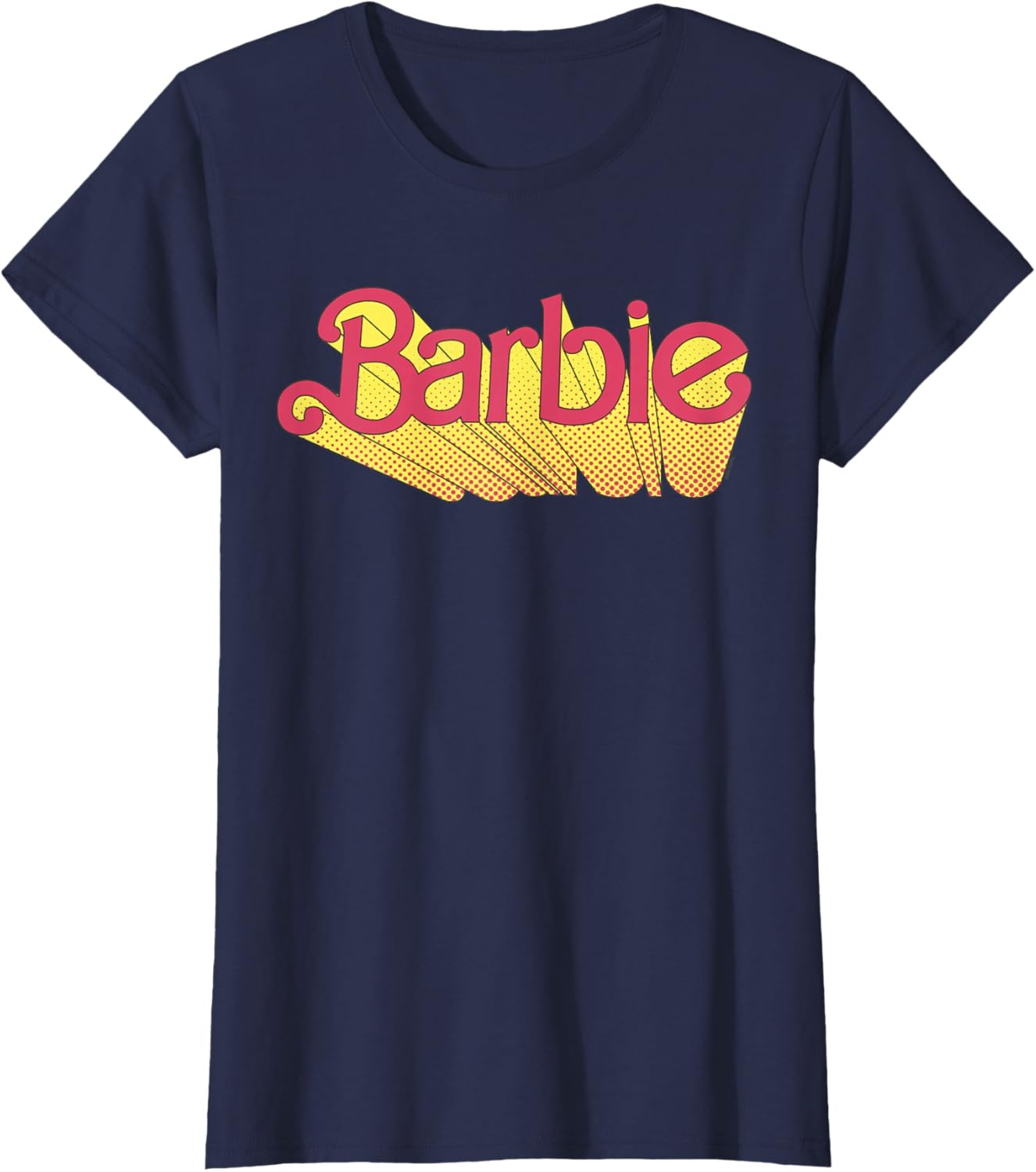 imageBarbie Comic Book Logo TShirtNavy Blue