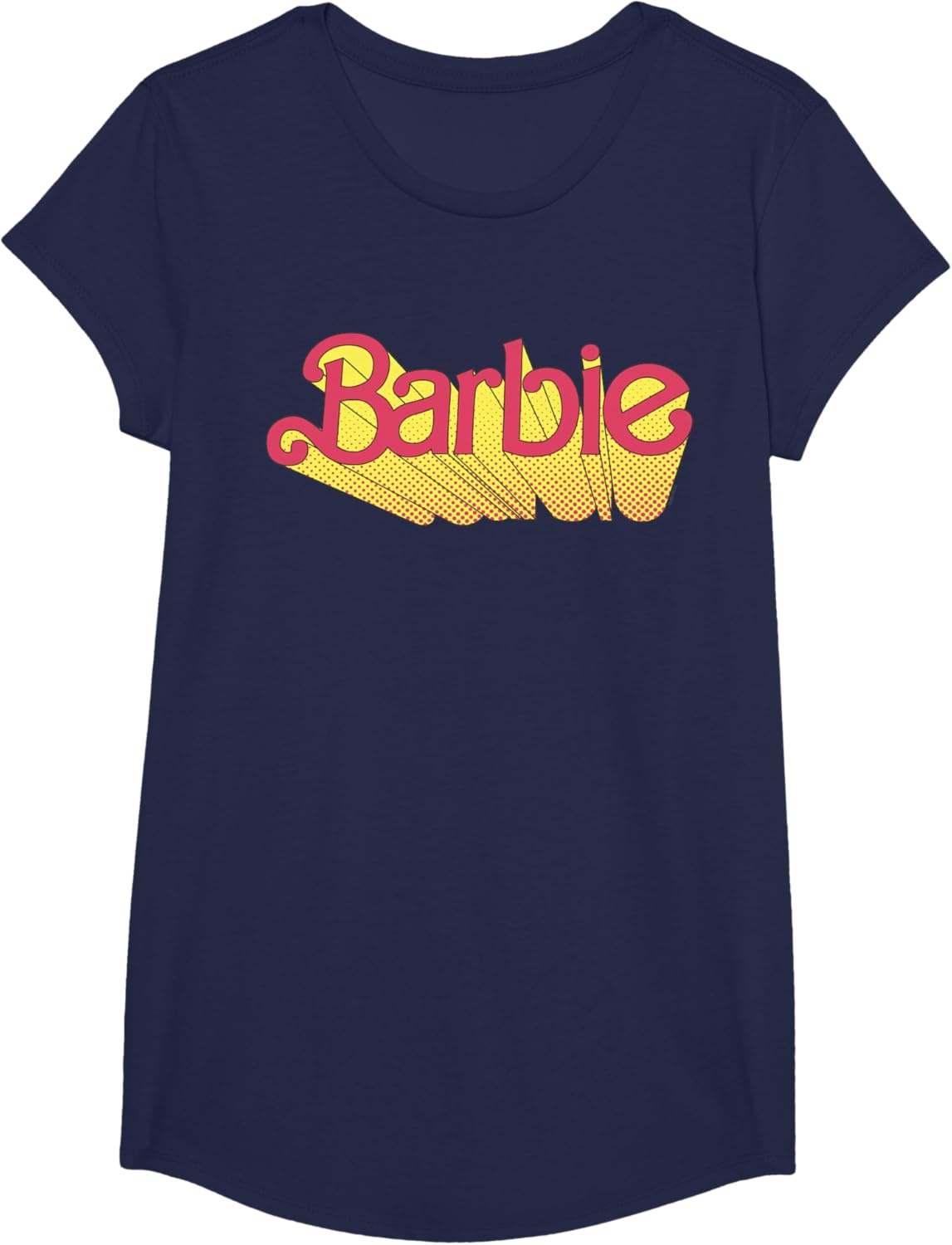 imageBarbie Comic Book Logo TShirtNavy Blue