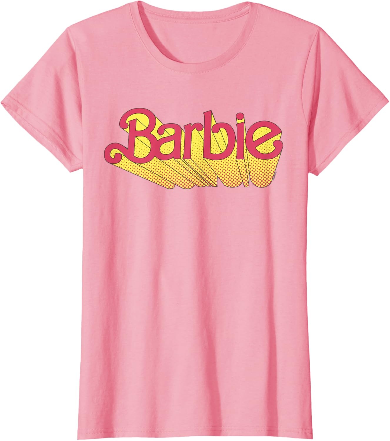 imageBarbie Comic Book Logo TShirtPink
