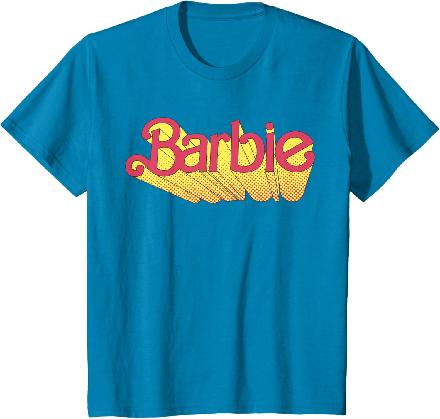 imageBarbie Comic Book Logo TShirtSapphire Blue