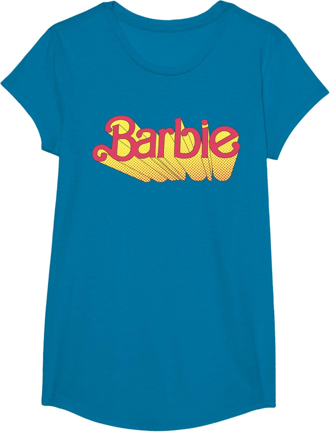 imageBarbie Comic Book Logo TShirtSapphire Blue
