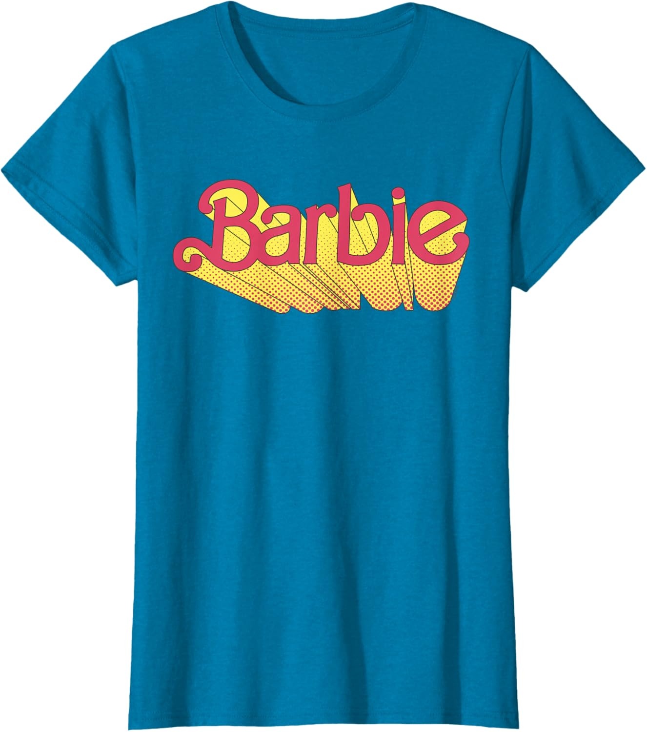 imageBarbie Comic Book Logo TShirtSapphire Blue